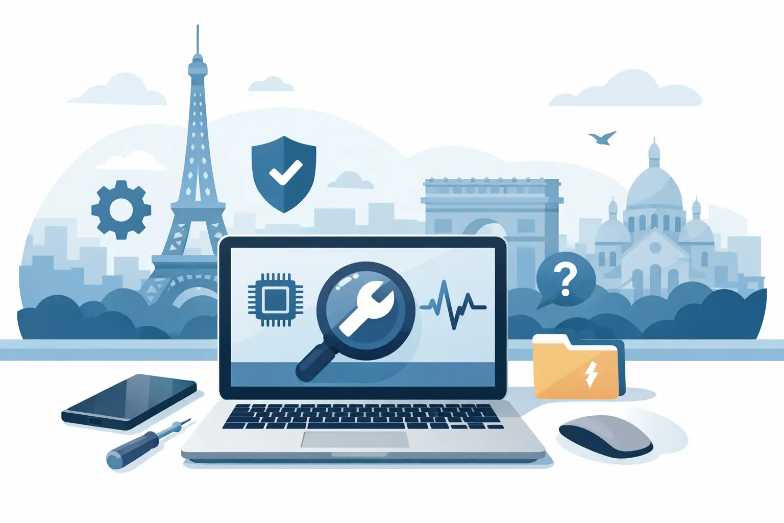 Diagnostic Mac à Paris