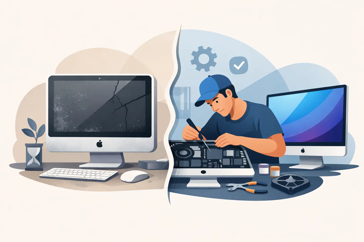 Faut-il réparer un vieil iMac ?