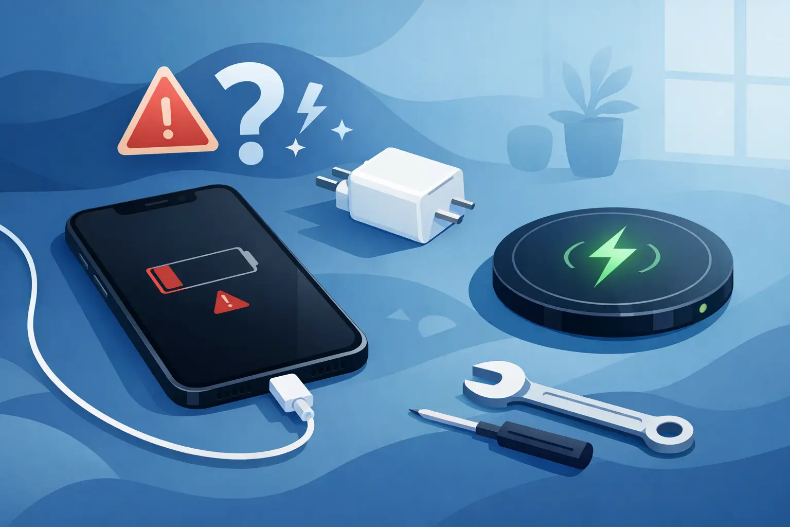 iPhone ne charge plus