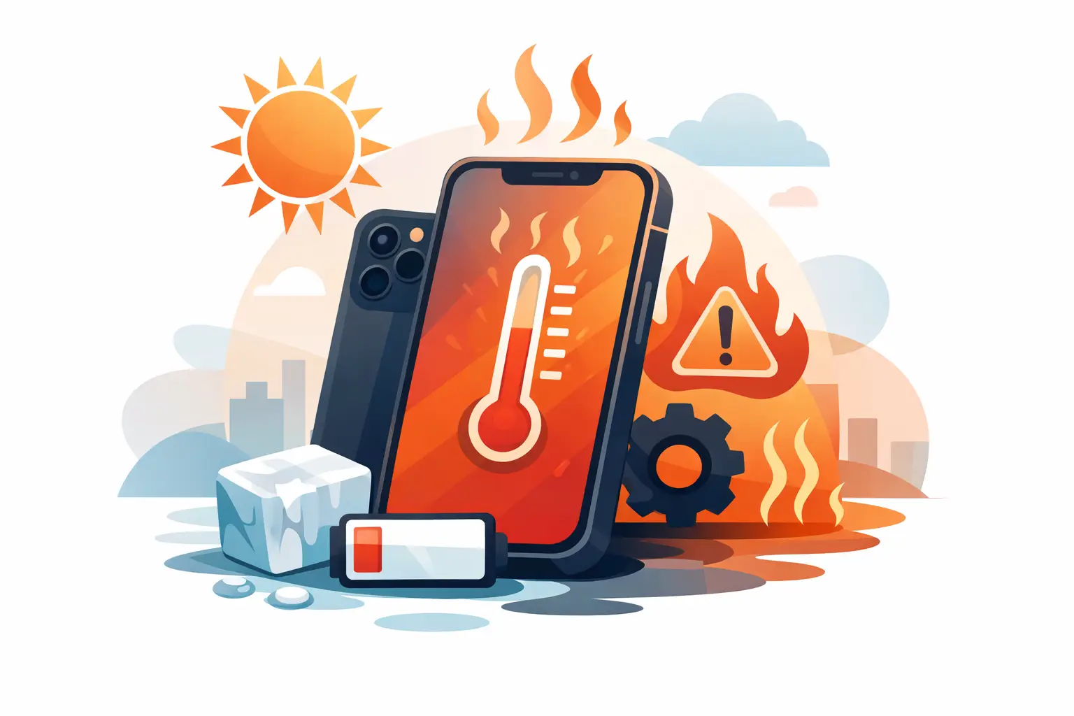 Pourquoi mon iPhone chauffe vite ?