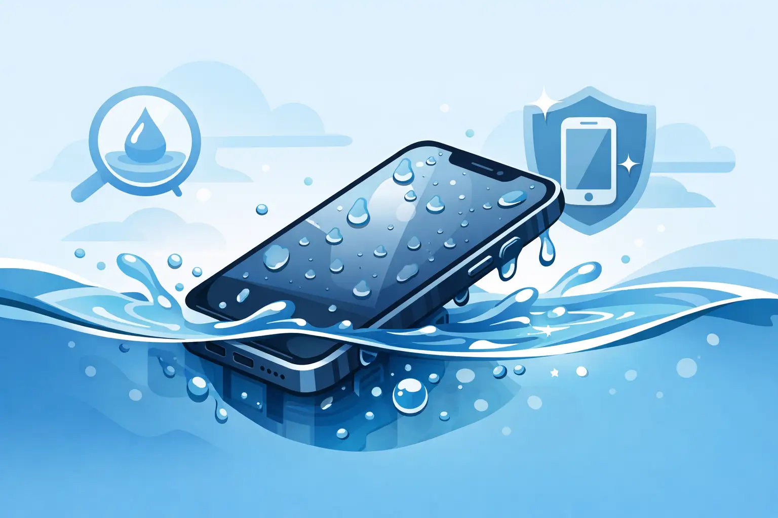 Un iPhone mouillé est-il récupérable ?