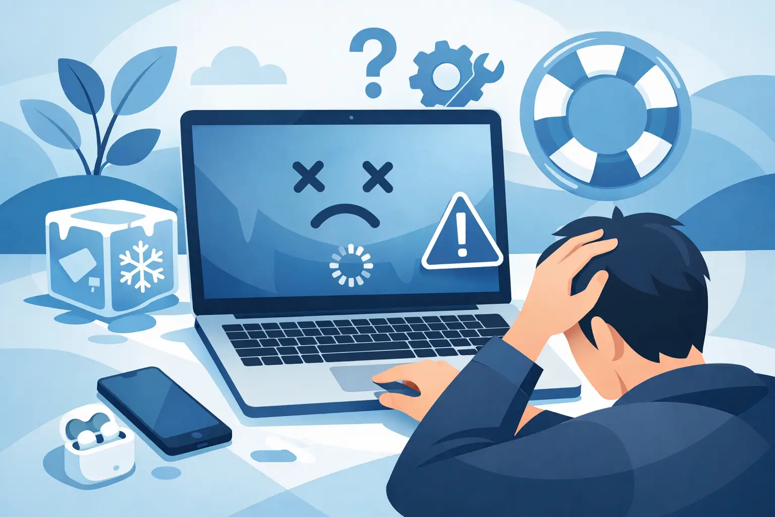 Un Mac bloqué