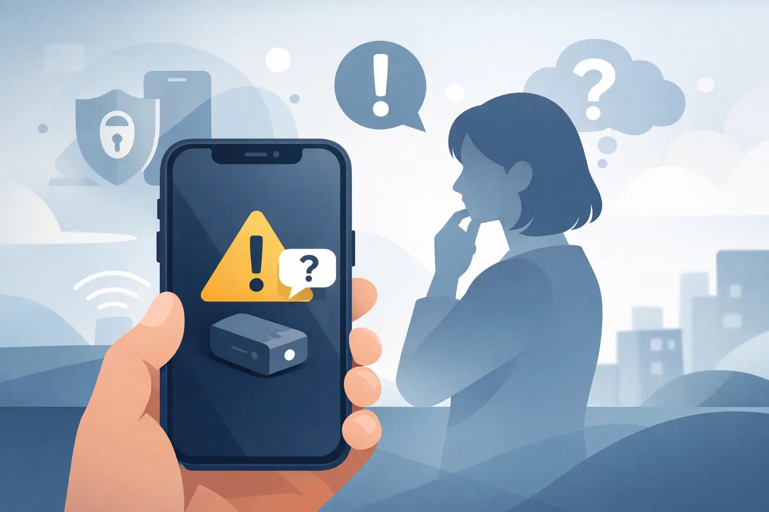Message “pièce inconnue” sur iPhone