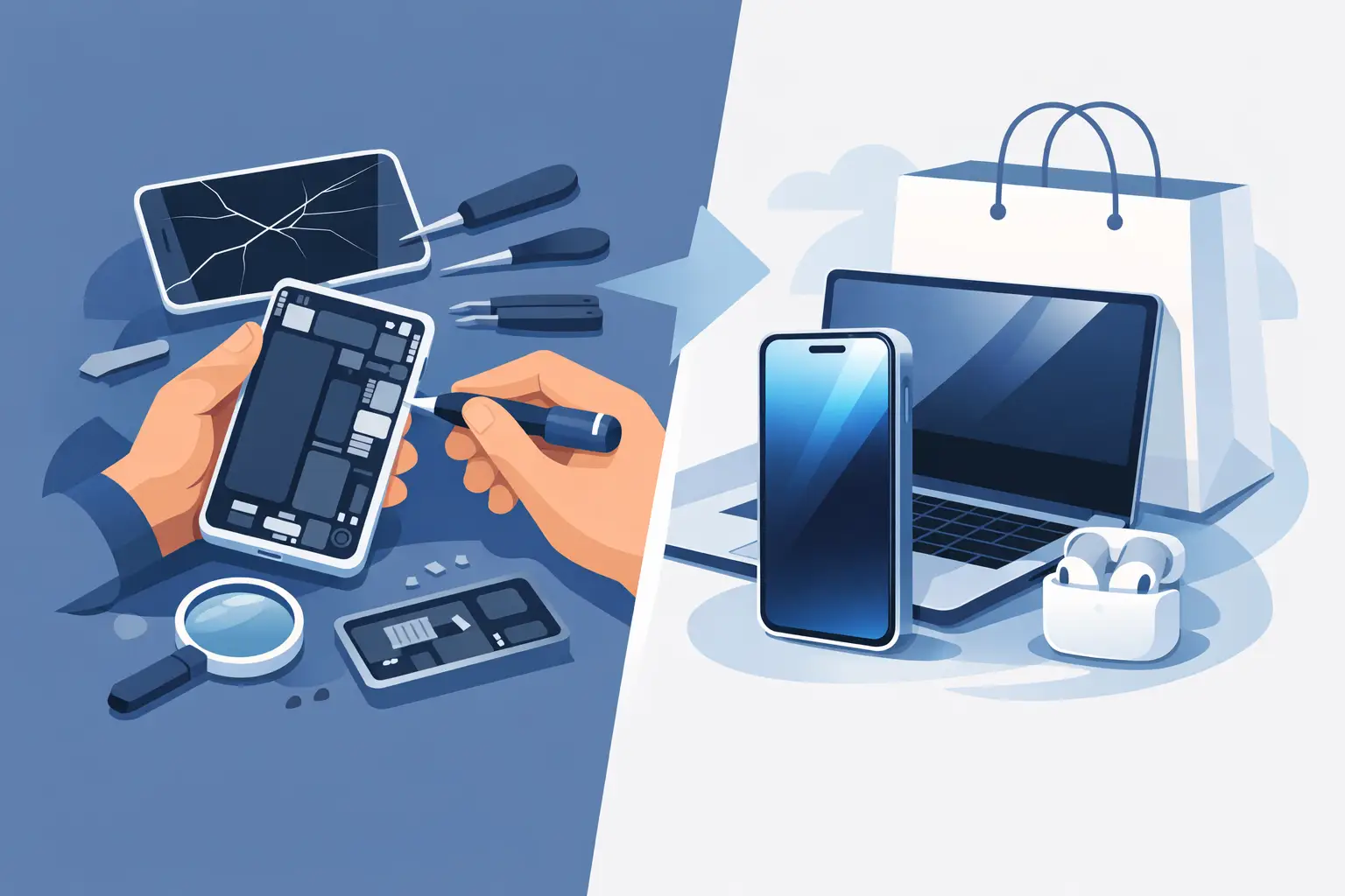 Réparation Apple ou remplacement : comment faire le bon choix ?