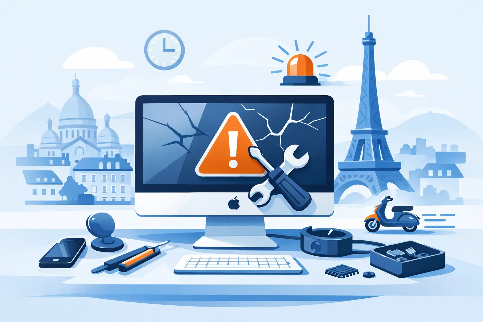 Réparation iMac urgente : que faire quand l’ordinateur s’arrête au mauvais moment ?